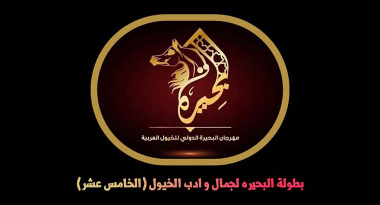 مهرجان البحيرة الدولي للخيول العربية – البطولة الخامسة عشر